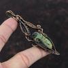 Copper Ruby Zoisite Pendant Copper Wire Wrapped Pendant Elegant Jewelry Top Quality Gemstone Pendant Gift For Women Handmade Copper Jewelry