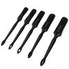 5PCSSet Car Cleaning Detailing Brush Set Black Pure Mane Microfiber Microfilament Maintenance Tool