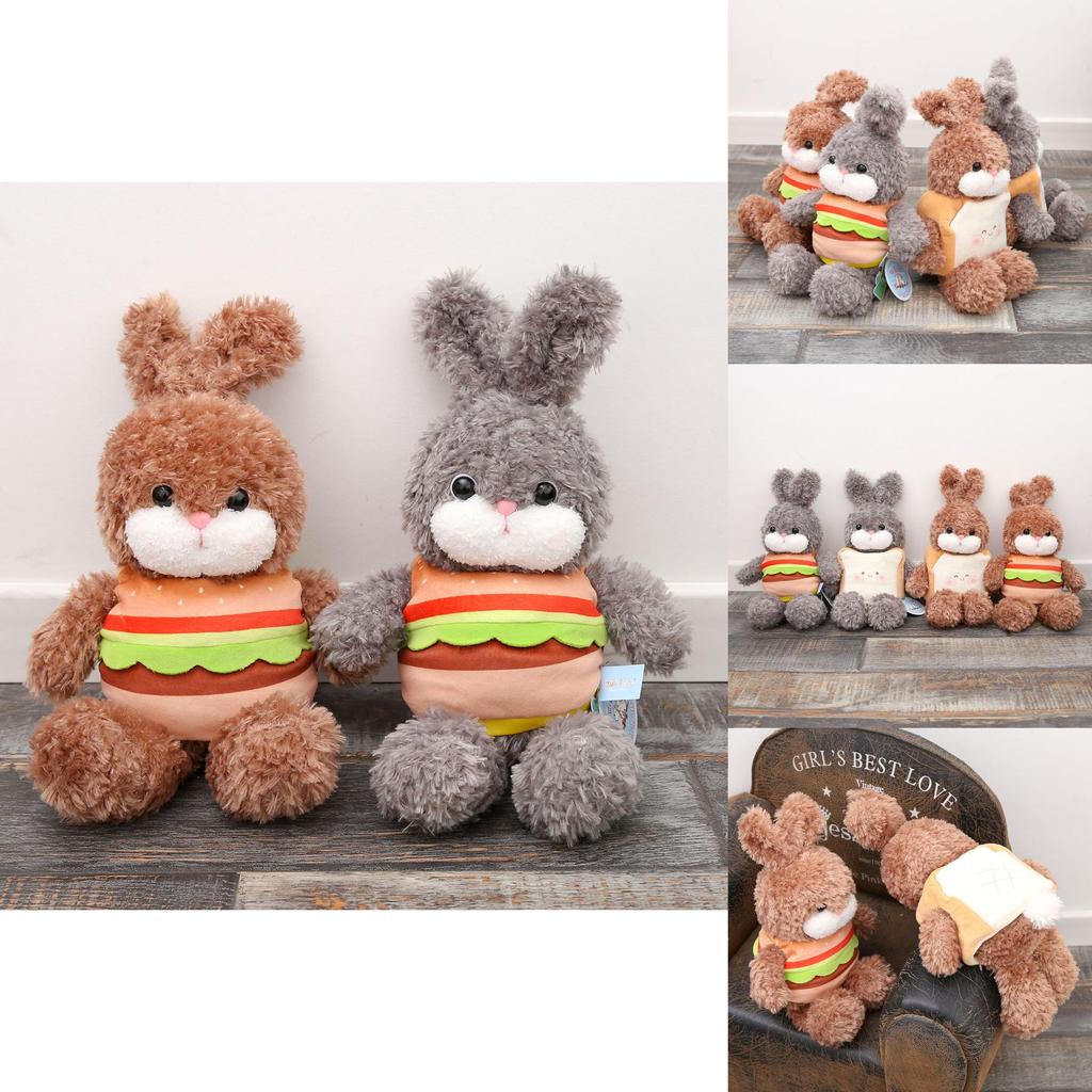Plüschhasenpuppe mit PP-Baumwollfüllung als Geschenk für Kinder und zur Dekoration des Schlafzimmers