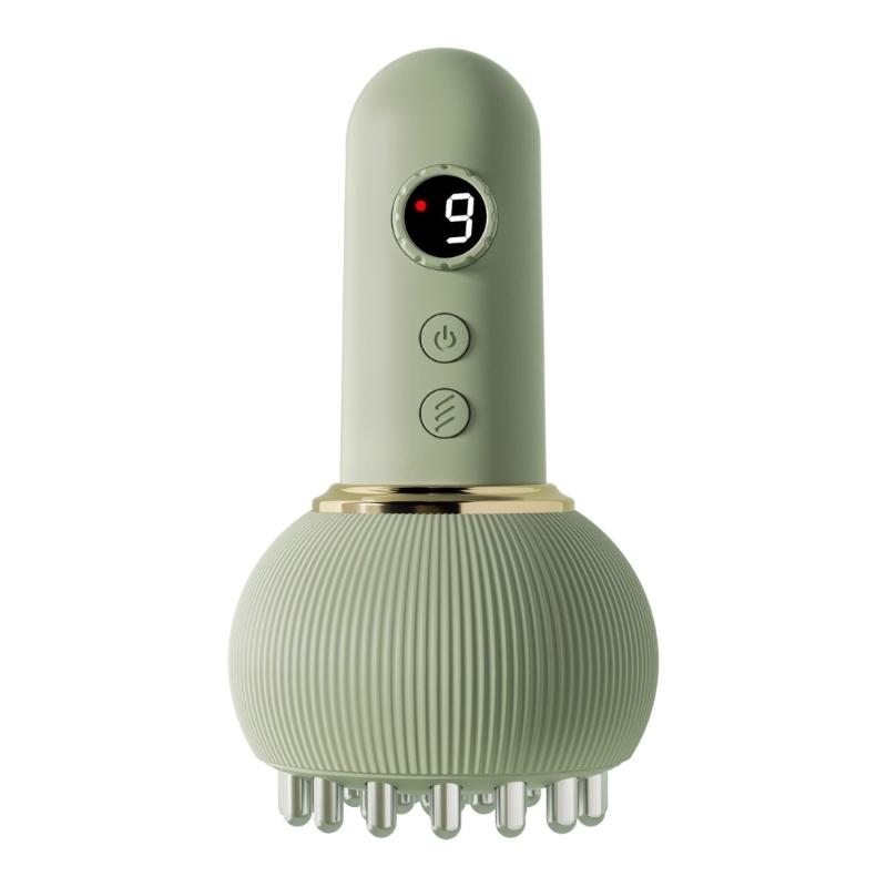Rechargeable Guas Sha Tool Massagers 9Speed Vibrations Mode ABS Electric Scraper For Muscle Relief Home Office Use
