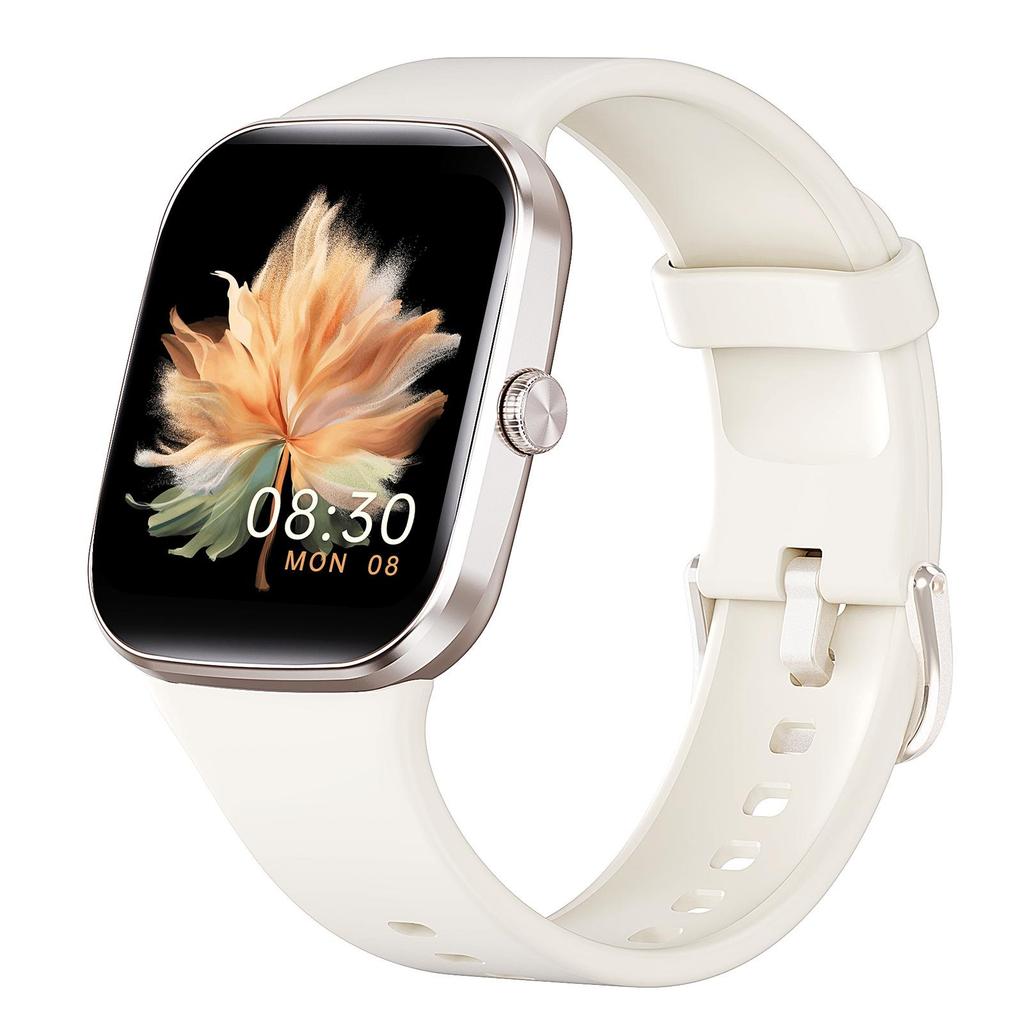 AMOLED Unisex Smartwatch: Tracks Blood Pressure, Oxygen, Heart Rate & Steps, with Bluetooth Calling
