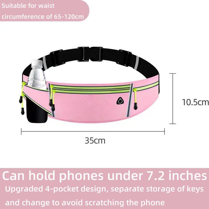 Laufausrüstung personalisierte Handytasche, 7-Zoll-Hüfttasche, ultradünne und multifunktionale Damen-Schlüsseltasche, mehrere Außentaschen