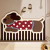 Bathroom Floor Mat, Bathroom Doorway, Diatomaceous Earth Absorbent Anti Slip Door Mat, Floor Mat, Toilet Quick Drying Carpet
