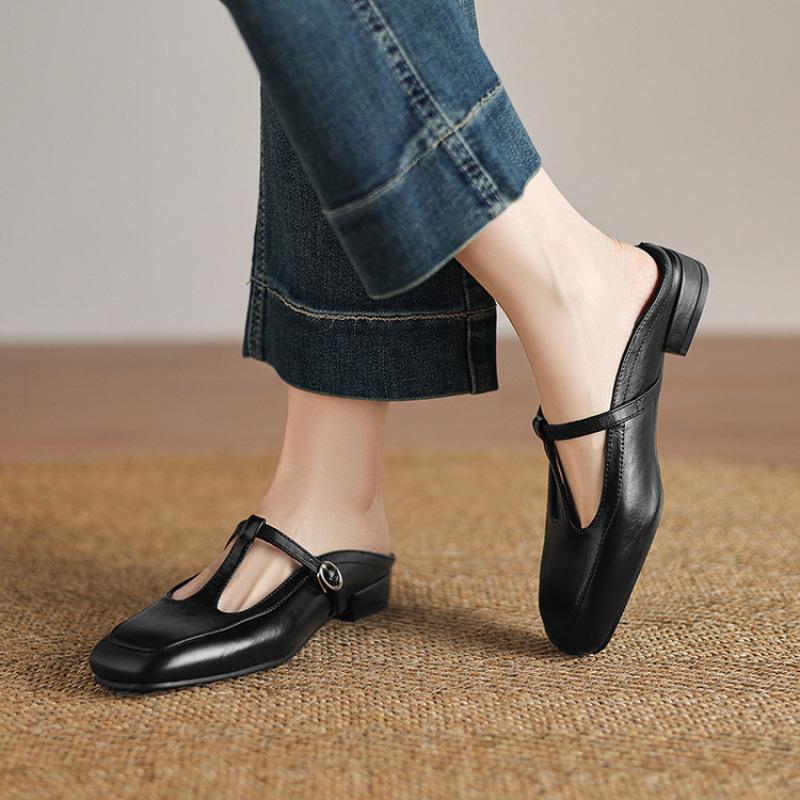 Sommer Damen Tasche Kopf Hausschuhe rutschfest Größe Damen Schuhe lässige Fuß Hausschuhe neue flache Hausschuhe mit niedrigem Absatz