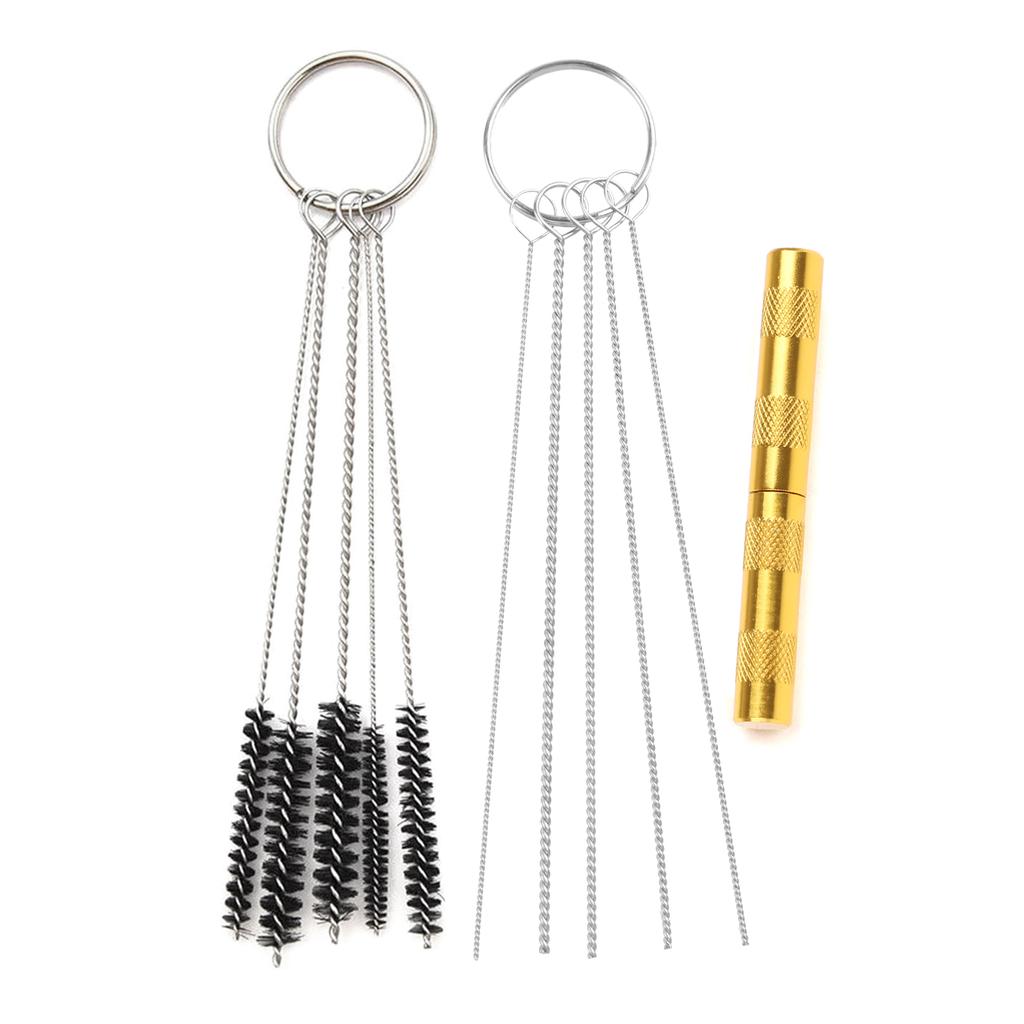 Needle Brush for Cleaning Teensy Tiny Tubes Airbrushes Tattoo Equipment Nozzles