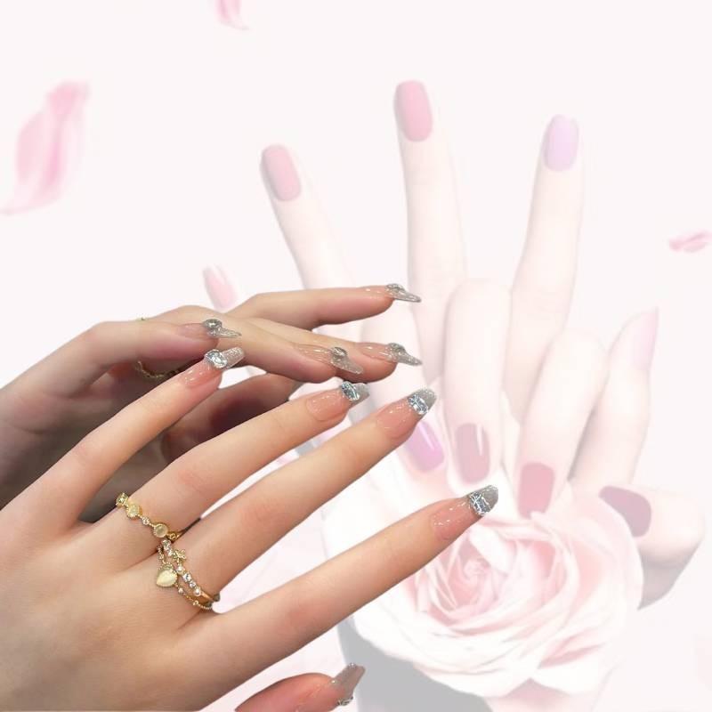 Xs S M L Sizes Available In Cat Eye Flashy Minimalist Pure Desire Starry Sky Nail Sticker