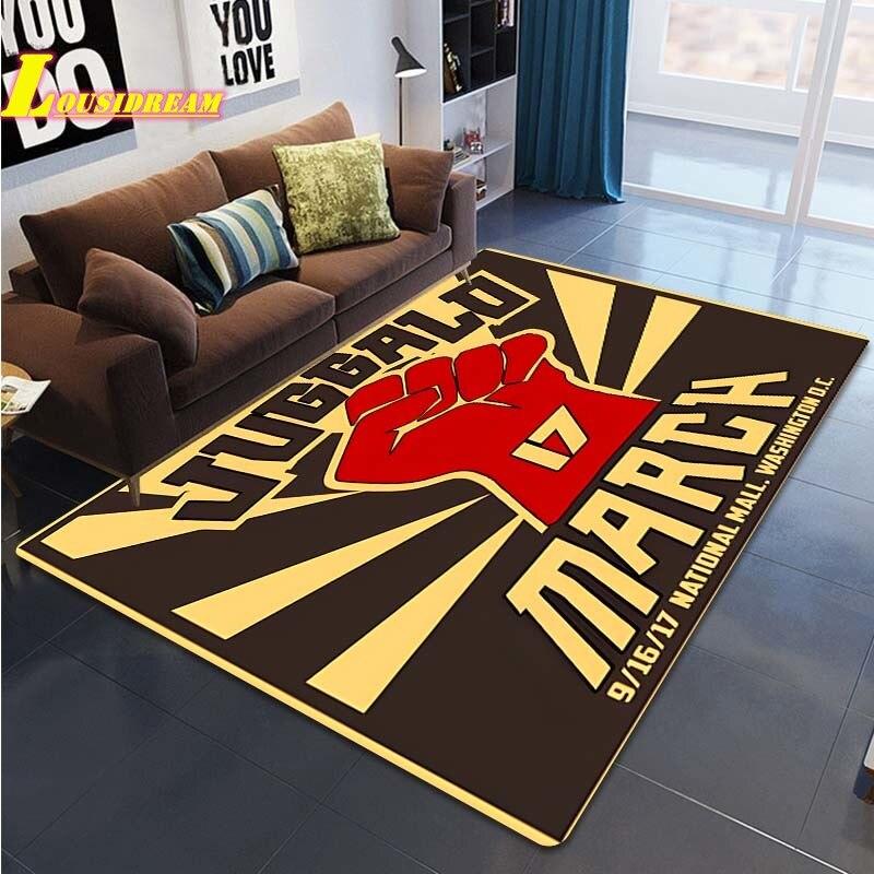 Tappeto Stampa Banda Pagliaccio Pazzo Tappeto Banda Juggalo Soggiorno Camera da Letto Decorazione Casa Tappeto Grande Tappetino da Gioco e Gattonamento per Bambini Tappetino Yoga Tappetino da Picnic