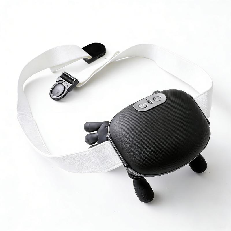 

Portable Wireless Massager For Neck And Shoulder Uncomfort Relief With Handheld Belt Option Ergonomic Heat Therapy 1