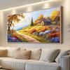 Diamond Mosaic Abstract Landscape Wooden House Large Size Diy Diamond Painting Full Drill Animals Cow Jewelry Cross Stitch Kits Wall Decor