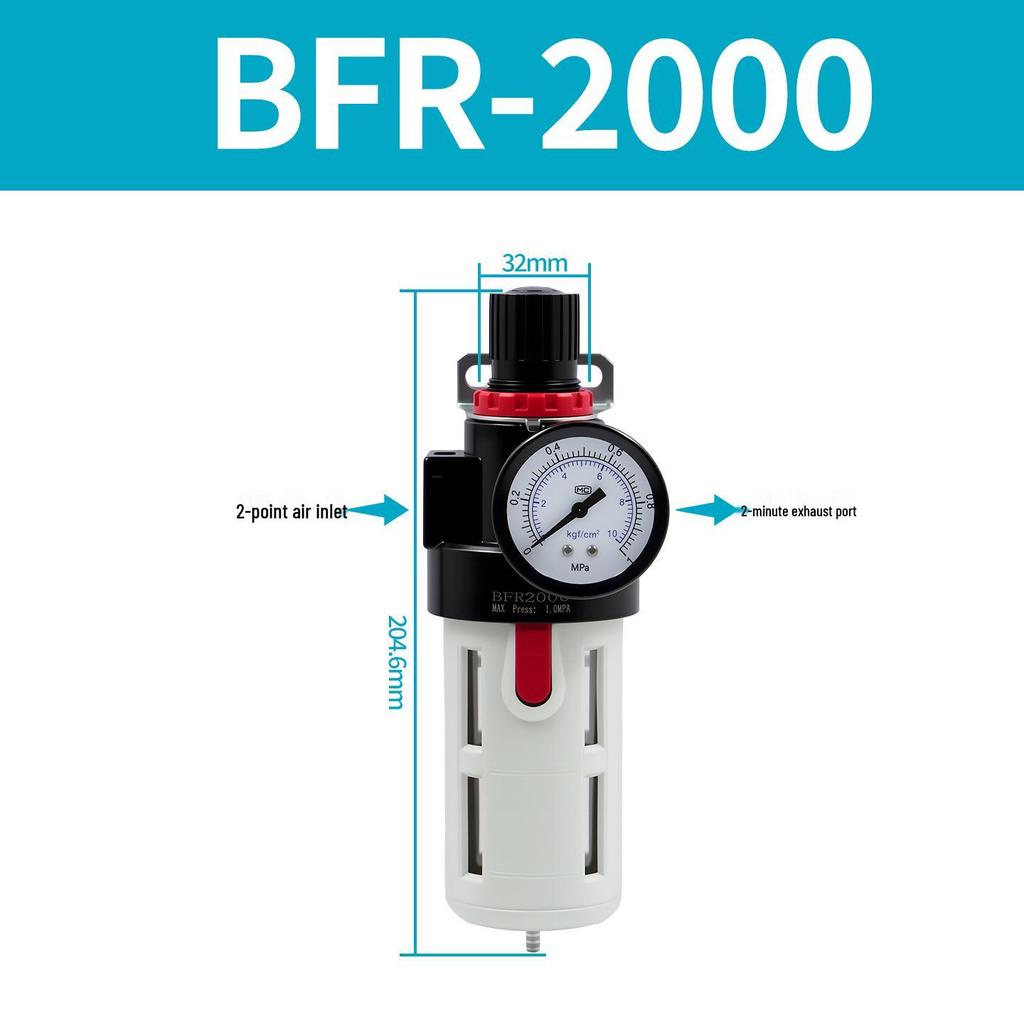 AFC2000 AFR BFC AR BR Air Compressor Oil-Water Separator Filter 2/3 Piece
