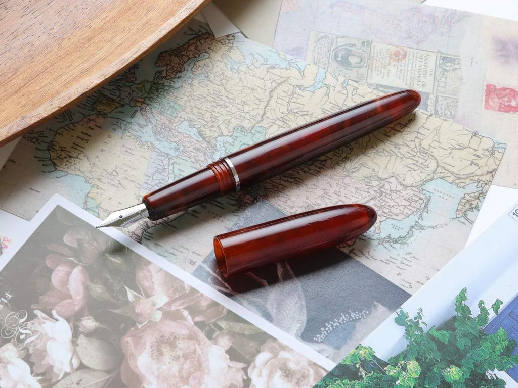 WANCHER MOFU Toffee Fountain Pen Medium (Toffee, Nib)