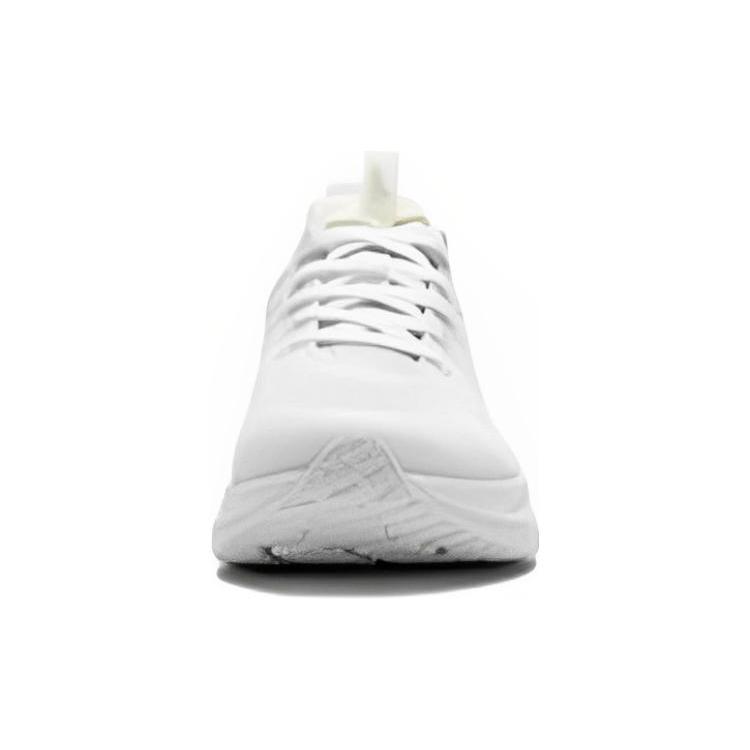 New LiNing EazGo Urban Cushioning Low Top Running Shoes Men's White Gray ARES013-1
