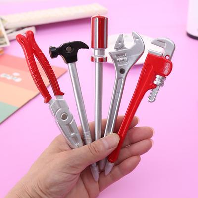 Novelty Hardware Tools Ballpoint Pen Hammer Utility Knife Writing Pen Student Learning Stationery