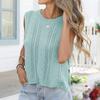 Women's Casual  Sleeveless Sweater Vacation Top