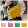 Portable Travel Cosmetic Container Handle Wash Pouch Cute Silicone Makeup Bag  Data Cable Storage