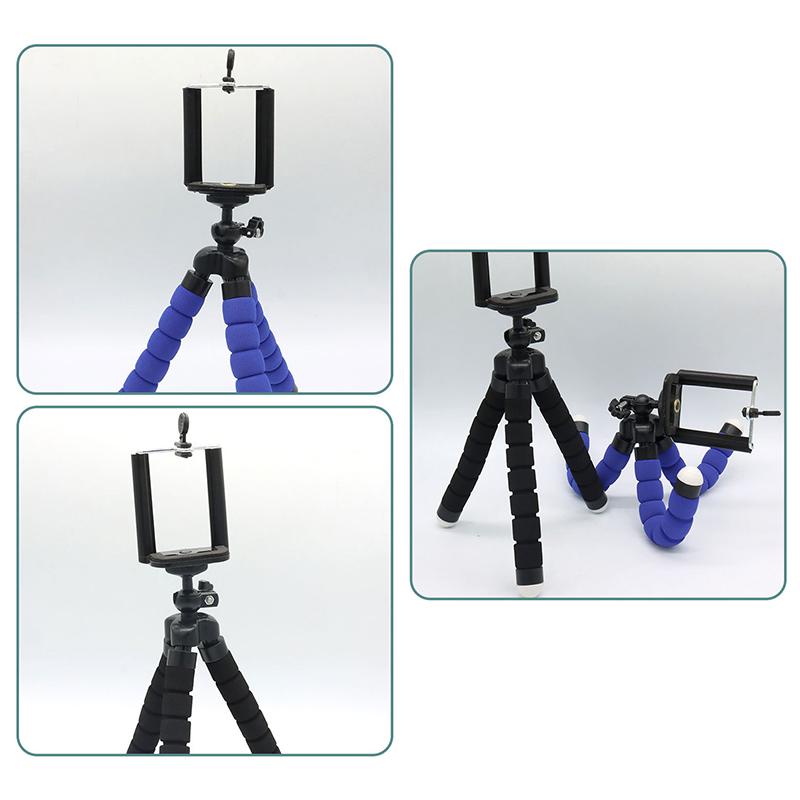 Statieven Voor Telefoon Mobiele Camera Houder Clip Smartphone Monopod Tripe Stand Octopus Mini Statief Statief Voor Telefoon