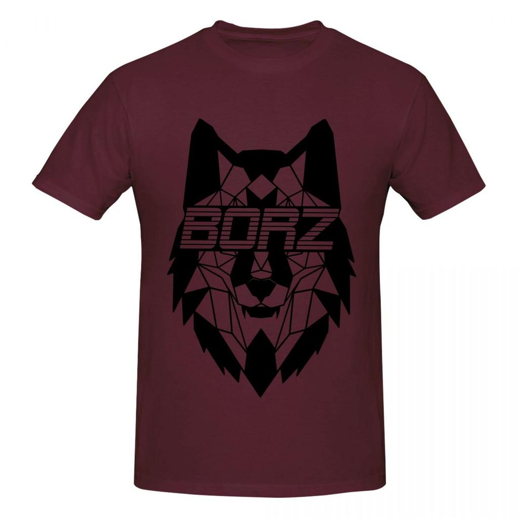 Unisex Chechen Borz Wolf Trendy T Shirt Streetwear Plus Size Cotton Crewneck Sleeve Unisex T Shirt