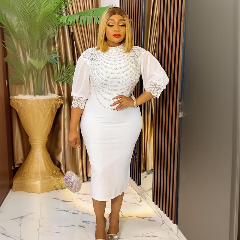 Plus Size Women's Fashion Commuter Maxi Dress