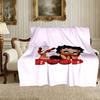 1pc Betty Boop Blanket, Super Cozy Printed Home Blanket, All-Season Warmth