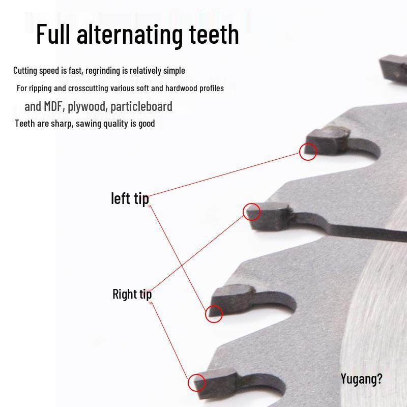 Woodworking Circular Saw Blade - 4 to 10 Inch for Angle Grinder & Hand Grinder