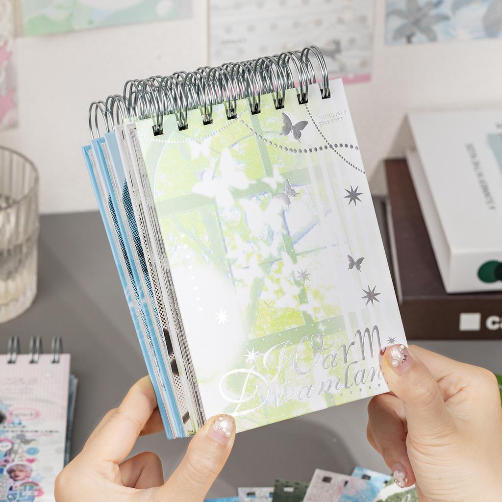 30 sheets Retro Ins Shallow Warm Die Cutting Mini Sticker Notebook Journal Photocard Sticker DIY Material Aesthetic Stationery