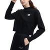 Fila Original Fashion Casual Comfortable Short Pullover Knit Sweater Women Sweater Black F51W449401F-BK
