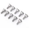 10 Pcs- M5 X 16.5 12.5mm - for Suzuki Motorcycle Fairing Shell Stainless Steel Screws Bolt Kit, for Suzuki GSXR600 GSXR750 GSXR1000 GSX1300R GSR600