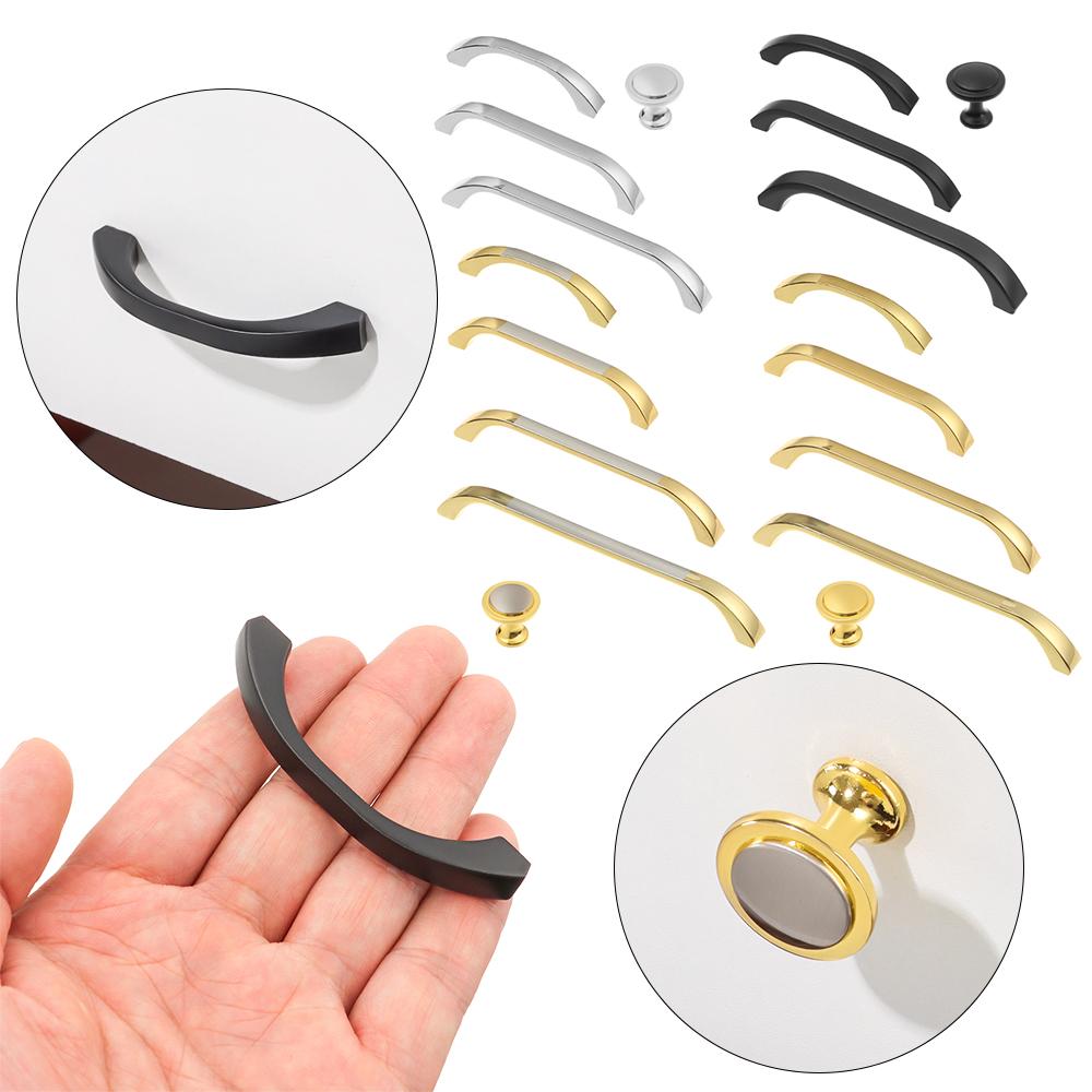Decor Modern Furniture Hardware Zinc Alloy Cabinet Door Knob Drawer Handles Door Handle Wardrobe