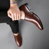 Fashion Fashion Men's Oxfords Shoes Comfortable Male Dress Shoes 2024 New Office Men Professional Leather Shoes Zapatos De Vestir Hombre