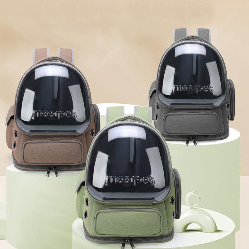 Portable Travel Backpack Pet Bag for Small Animals Cats Dogs Birds Guinea Pig Rabbit Outgoing Breathable Outdoor Large Capacity