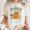 Comfort Colors® Retro Pumpkin Patch Shirt, Trendy Fall Shirt, Vintage Autumn Shirt, Distressed Fall T-Shirt, Farm Fresh Pumpkin T-Shirt