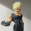 28cm Dragon Ball Goodbye Majin Vegeta Figure 2 Head Sculpt 2 Replaceable Arms Battle Damage Vegeta Statue Anime Model Toy Gift