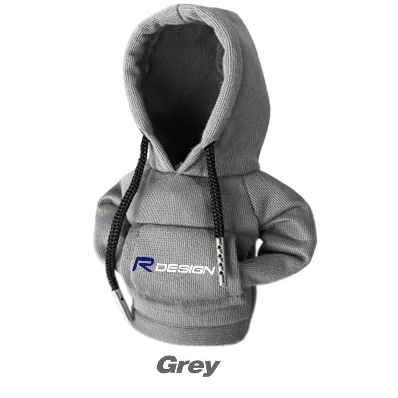 

Car Gear Shift Hoodie Cover Shift Cover Gear Handle Decoration For Volvo R design T6 AWD S40 S60 S90 XC40 XC60 XC90 V40 серый