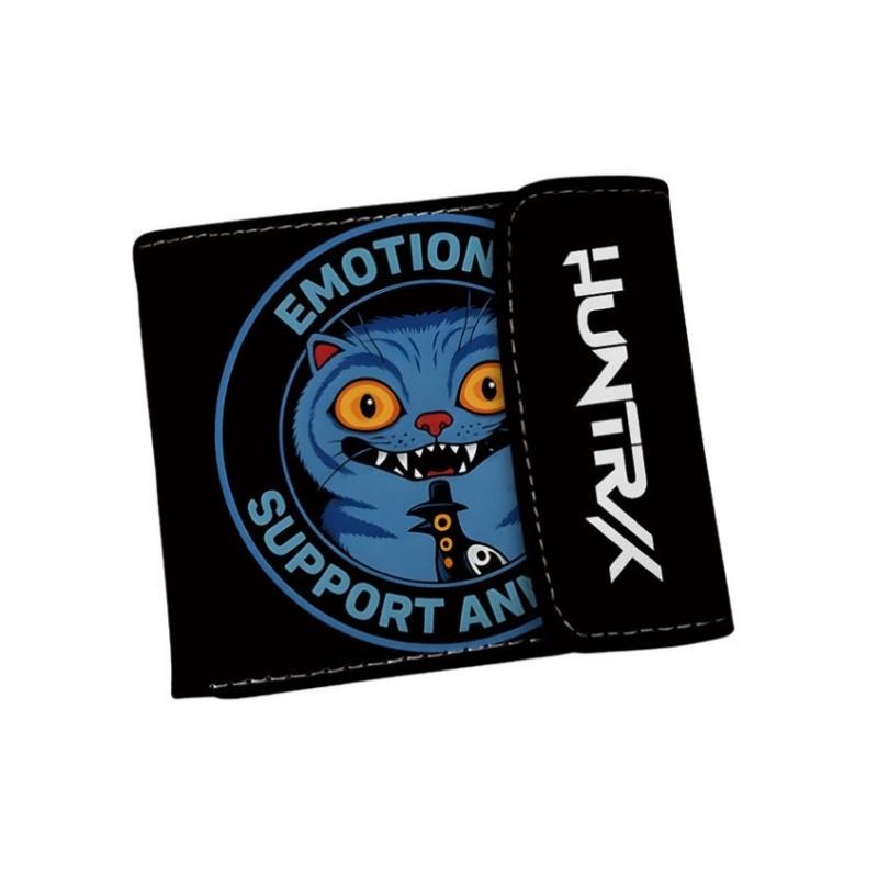 Anime Button Kpop Hunters Rumi Zoey Mira PU Wallet Folding Purse 12x10x2cm