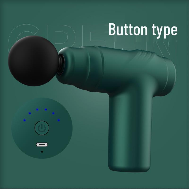 Электрический Мини-массажер для фасций: Вибрационный массажер для глубоких тканей для расслабления мышц и фитнеса