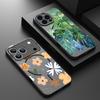 Thin Ring Magnetic For Magsafe Case For iPhone 17 Pro Max Case iPhone 16 15 14 13 Pro Max 17E Daisies Flowers Print Hybrid TPU+PC Matte Cover