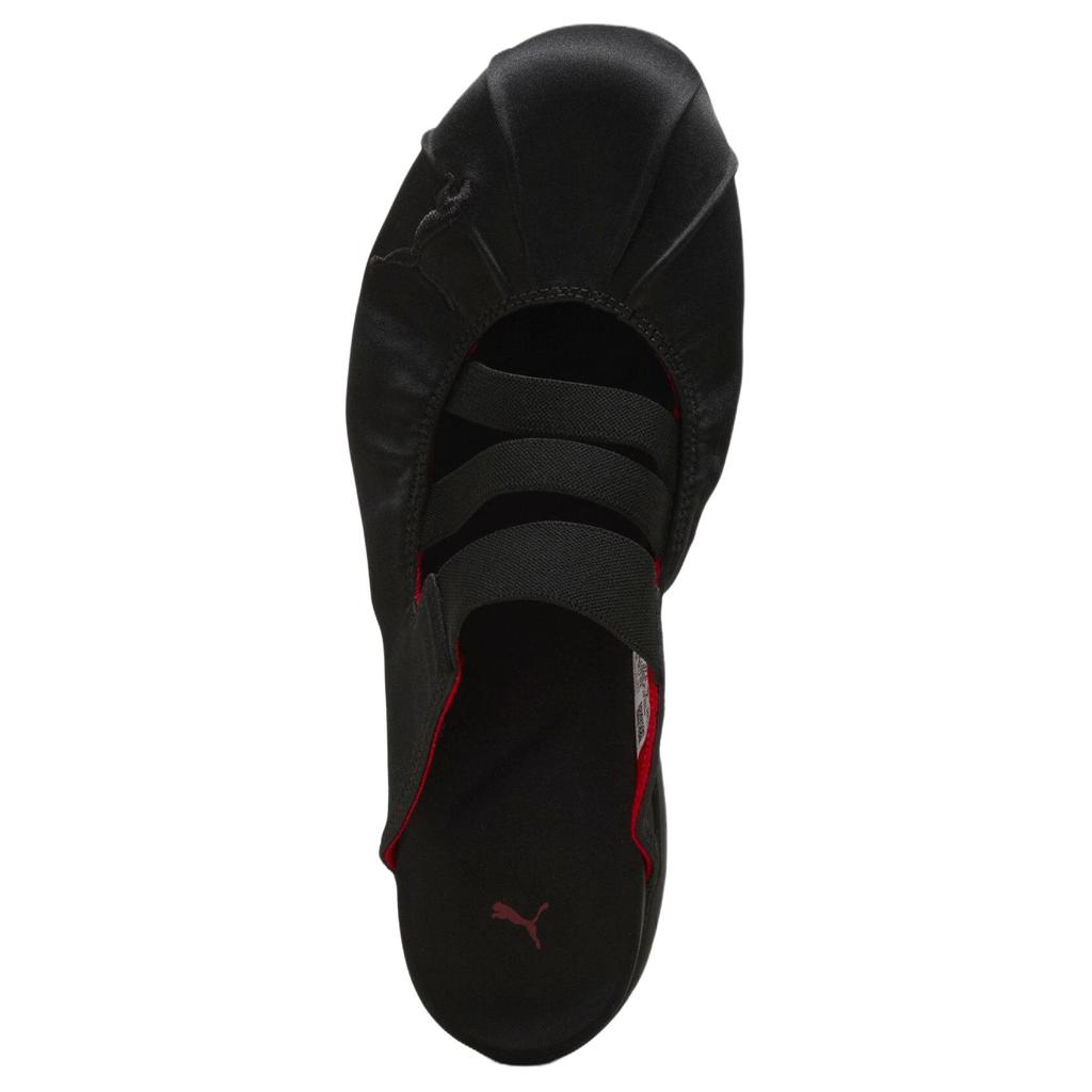 Puma Speedcat Mule Raso Comode Versatili Moda Retrò Pantofole a Testa Piatta Pantofole da Donna Nero Rosso 409911-02