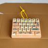 Stress Relief Keyboard Toy Sensory Fidget 26 Keys Compact Fun Keychain Ideal Party Favor Small Gift Bag Pendant