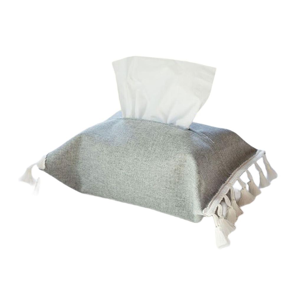 Stylish Cloth Tissue Box Enhances Home Aesthetic with Sturdy Base for Stable Use in Various Setting Household Use