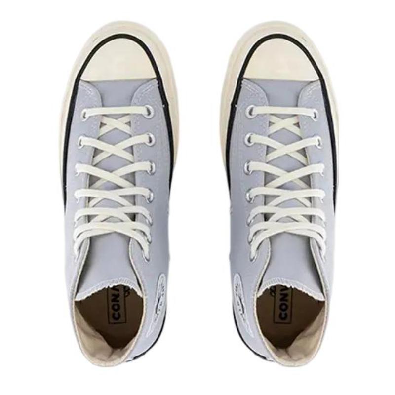 Converse Chuck 70 High Ghosted Simple and Comfortable High-Top Espadrilles Unisex Light Blue