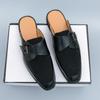 Fashion Advanced Fashionable Suede Patchwork Lightweight Slippers Men Comfortable Loafers Men's Casual Slip On Flats Soft Leather Shoes