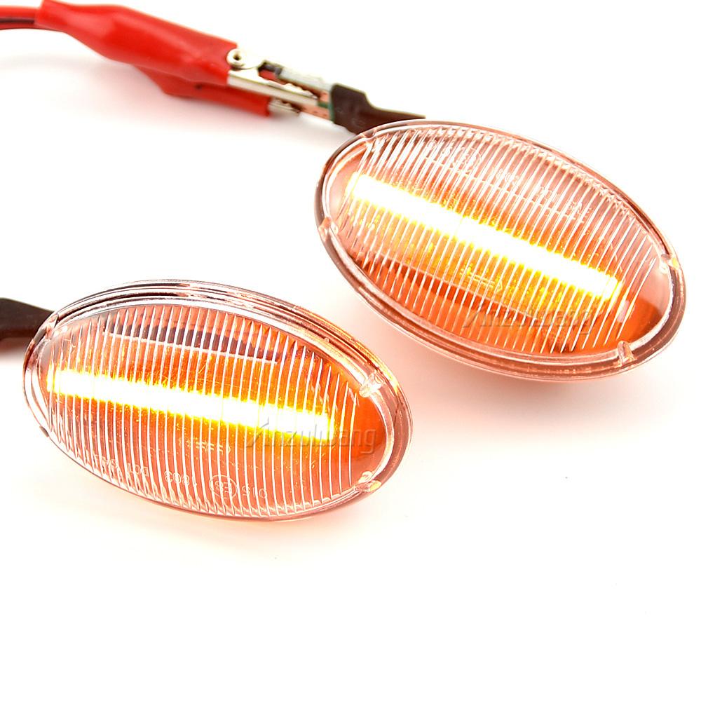 LED-Blinker-Repeater-Lampe, dynamisches Seitenmarkierungslicht für Smart W450 W452 Mercedes Benz A-Klasse W168 Vito W639 W447 Citan