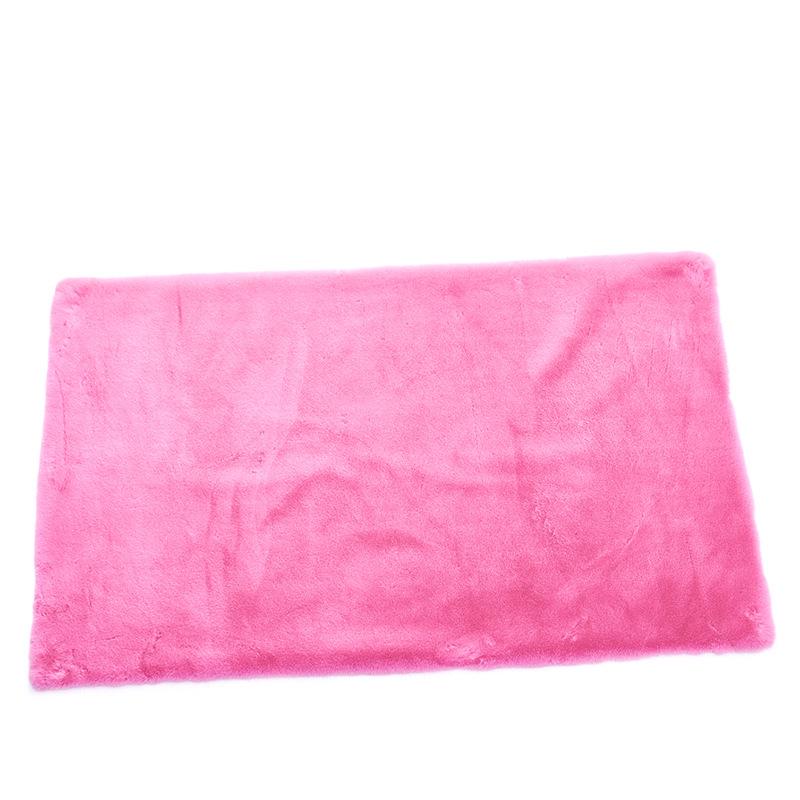 

Толстый нескользящий коврик из искусственного кроличьего меха для гостиной, спальни и прикроватной зоны 35x35 cm