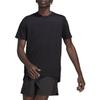 Adidas T Shirts Men's Black Crew Neck Moderate Straight Fit HD3577
