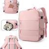Mochila Escolar Mochila de Viaje para Mujer Gran Capacidad Grande Ligera Multifuncional Mochila de Equipaje Viaje Corto Bolsa de Viaje Mala