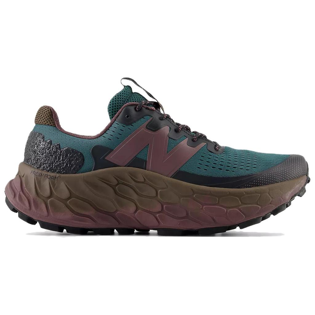 New Balance Fresh Foam X More Trail V3 New Spruce Dark Mushroom Men Sneakers Green MTMORNAC