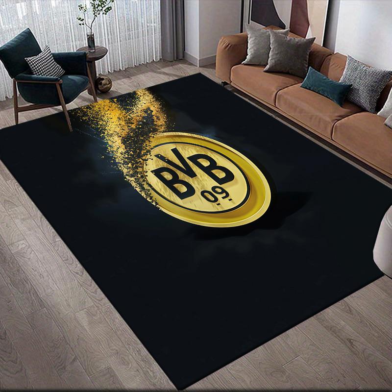 BVB092 Flannel Pattern Square Carpet,Area Rug,Carpet Rug for Living Room Bedroom Sofa Playroom Decor,Non-slip Floor Mat