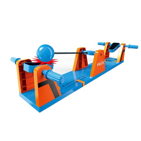 2 Players Volley Shot Toy Hand-eye Coordination Reaction Focus Training Football Basketball Shot Board Game Kids Interactive Desk Toy