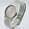 Used vintage SEIKO 80s men's watch silver dress watch slim