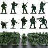 13/26/36/72 Stück Mini-Soldaten Modell Indoor Dekor Sammlung Sandtisch Militärsimulation Spiel Requisiten für Party Geburtstagsgeschenk XJM